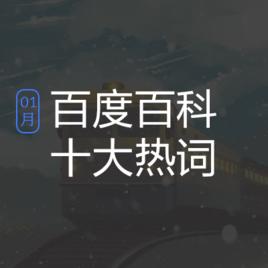 百度百科十大熱詞——2019·1