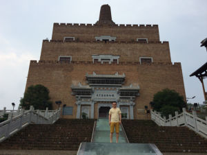 孟墨濃景德鎮參觀民窯遺址博物館