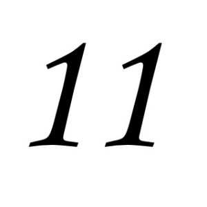 11[數字]