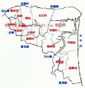 五結鄉地圖