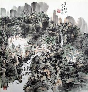 龍瑞山水作品