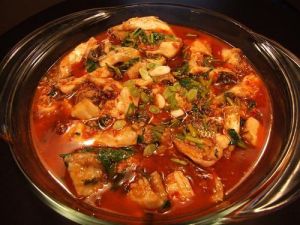 香油魚湯煮鱸魚片 香油魚湯煮鱸魚片