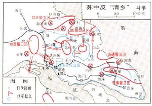 蘇中反“清鄉”鬥爭