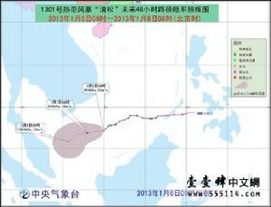 熱帶風暴清松