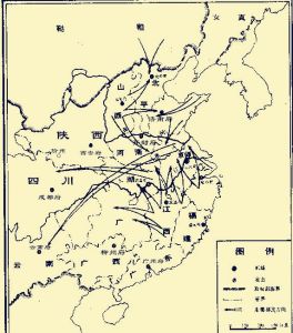 明朝初年移民圖