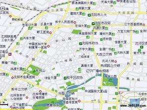 西塔街道地理位置圖