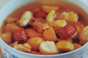 板栗紅棗湯 板栗紅棗湯