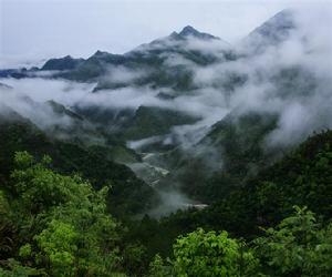 茶園自然村鳥瞰烏溪江