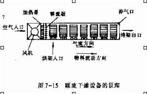 順流乾燥