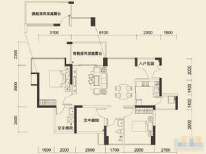 信義荔山公館荔山道戶型圖舉例