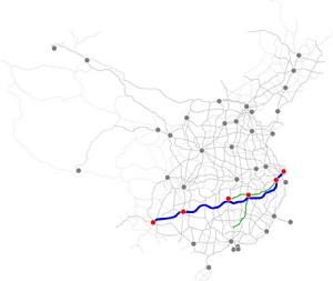 上海-昆明高速公路