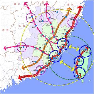 《關於支持福建省加快建設海峽西岸經濟區的若干意見》