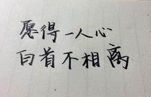 願得一人心[詩句]