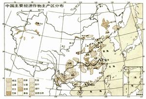 中國經濟作物地理