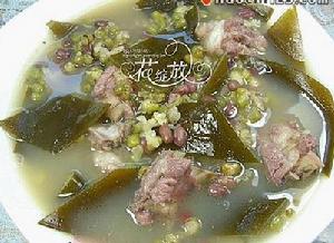 紅綠豆豆排骨湯