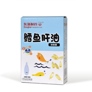 東海製藥鱈魚肝油軟膠囊 700mg*30粒