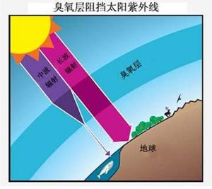 臭氧層阻擋紫外線