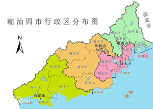 潮汕四市