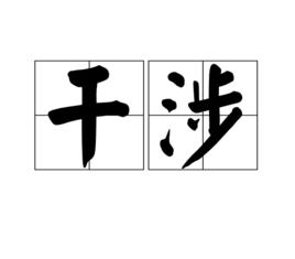 干涉[漢語詞語]