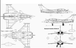 陣風戰鬥機線圖