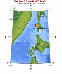 （圖）庫頁島大地震