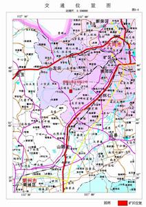 帽帽山煤業有限責任公司交通位置圖