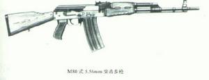 前南斯拉夫M80式和M80A式5.56mm突擊步槍