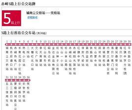 赤峰公交5路