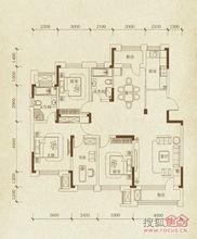 綠地盧浮公館戶型圖