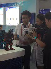 第十九屆科技博覽會接受台北時間採訪