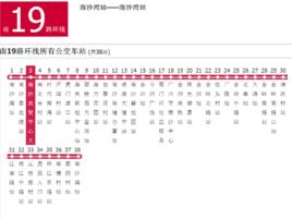 廣州公交南19路環線