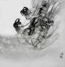 飛煌（中國畫 68cm x 68cm）作者：張長志