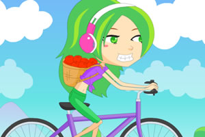 騎腳踏車的女孩