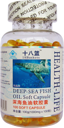 十八籃深海魚油軟膠囊