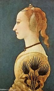 黃衣女子肖像