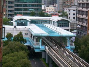 台北捷運文山線六張犁駅鳥瞰