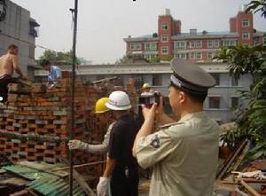 中華路街清除違建、扮靚紅色旅遊環境