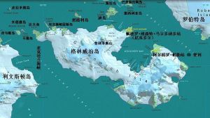 格林威治島地圖