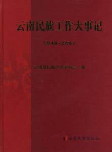 雲南民族工作大事記