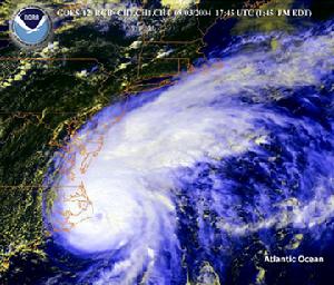 台北時間2004年8月4日01:45系統雲圖