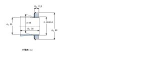 SKF H212軸承