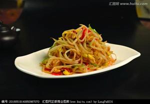 麻辣豆芽