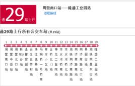 北京公交通29路