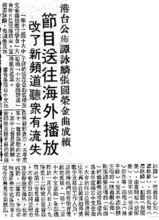 張國榮《側面》入選十大中文金曲