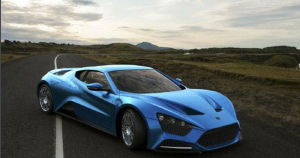 Zenvo ST1 50S限量版超跑（地中海藍）