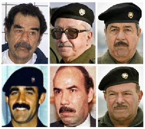 （圖）駐伊拉克聯軍移交薩達姆等12人