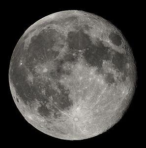 （圖）月球表面上布滿撞擊坑