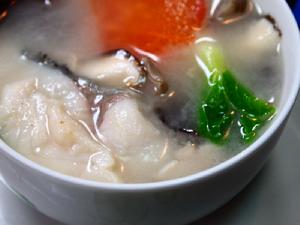 鮮菇菜心魚片湯
