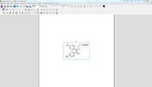化學結構式繪圖編輯軟體圖片
