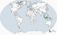 斑頭翡翠分布圖
